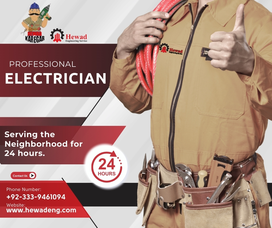 Professional Electrician Serving the Neighborhood for 24 Hours