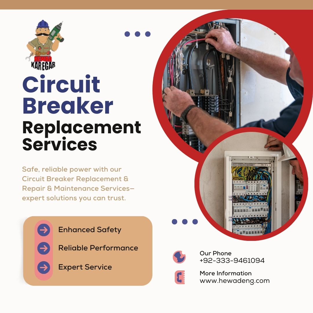 Circuit Breaker Replacement Repair & Maintenance Services