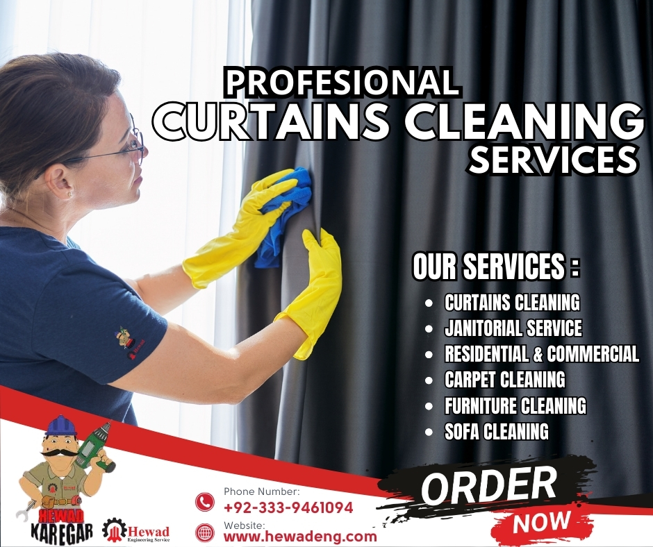 Expert & Mahir Curtain Cleaning Services