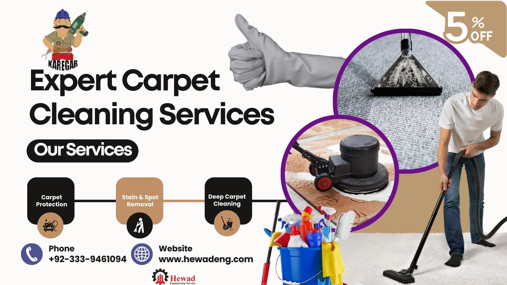 Expert Carpet Cleaning Services