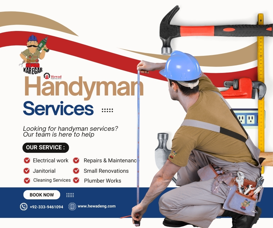 Expert & Mahir Handyman Karegar Services