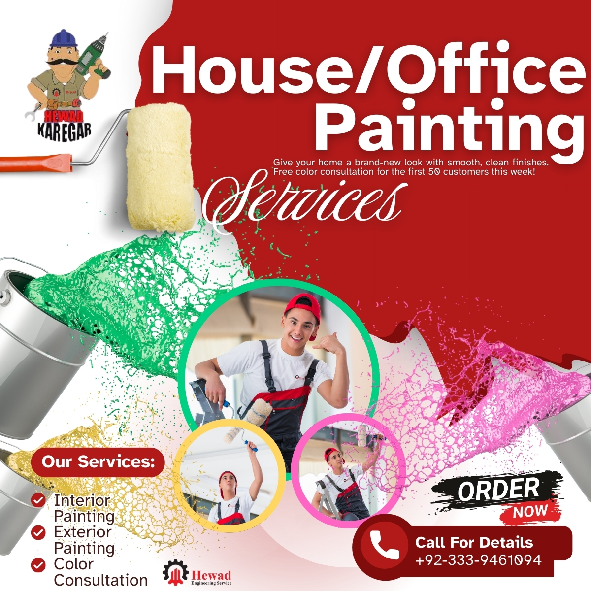 House Office Paint Work Services
