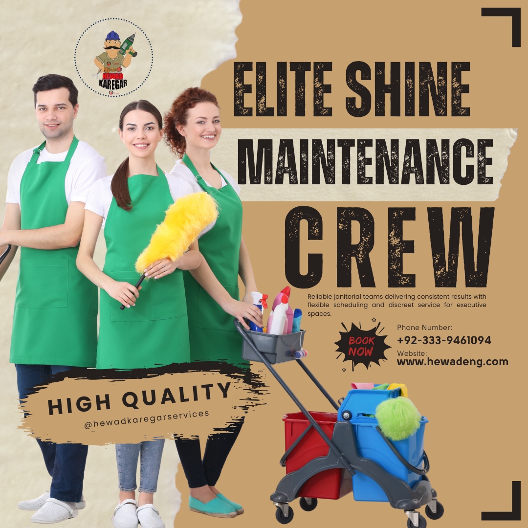 Expert Maintenance Solutions with Shine Elite Maintenance Crew